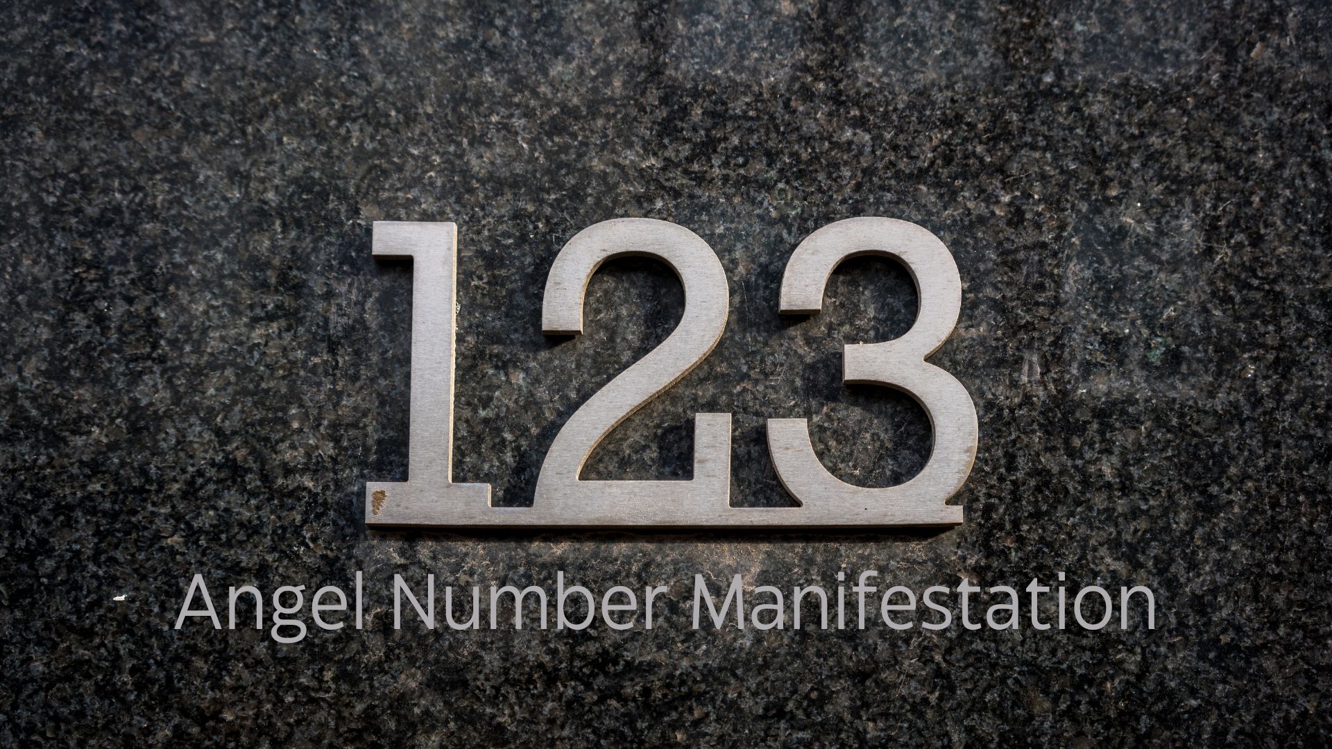123 angel number manifestation