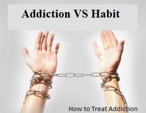 What's the difference between bad habits and addiction?