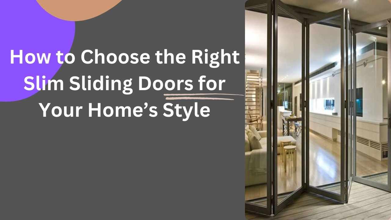 How to Choose the Right Slim Sliding Doors for Your Home’s Style