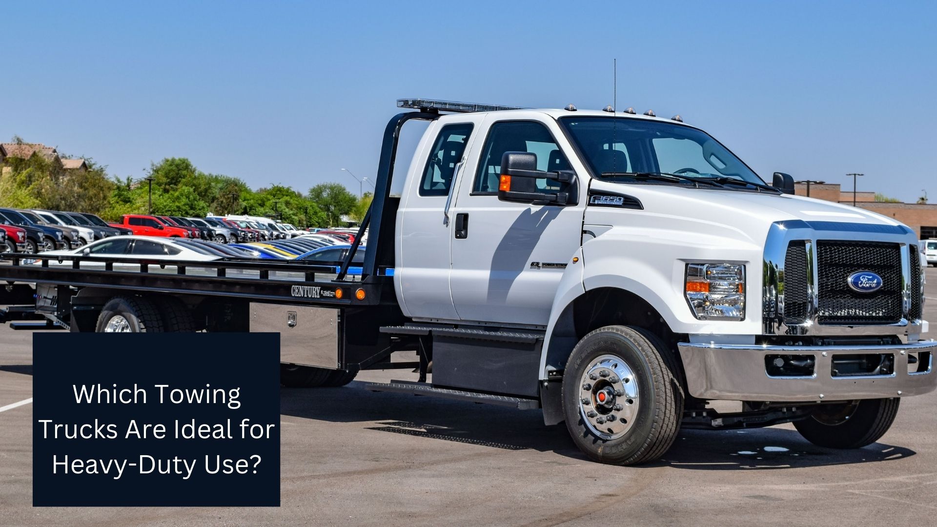 Which Towing Trucks Are Ideal for Heavy-Duty Use