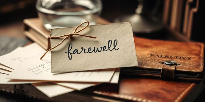 Saying Goodbye with Heart: The Timeless Charm of Farewell Cards