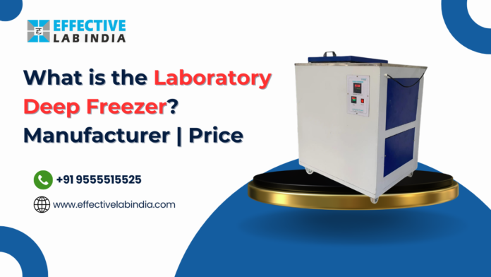 What is the Laboratory Deep Freezer Manufacturer Price