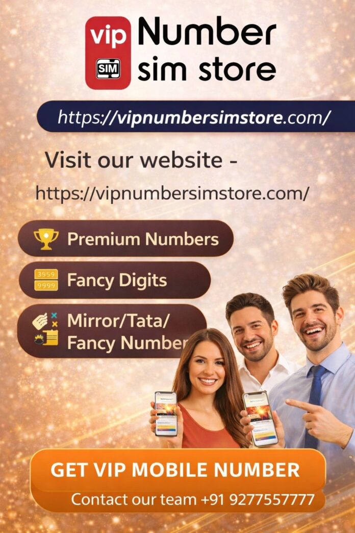 Fancy Mobile Number in India