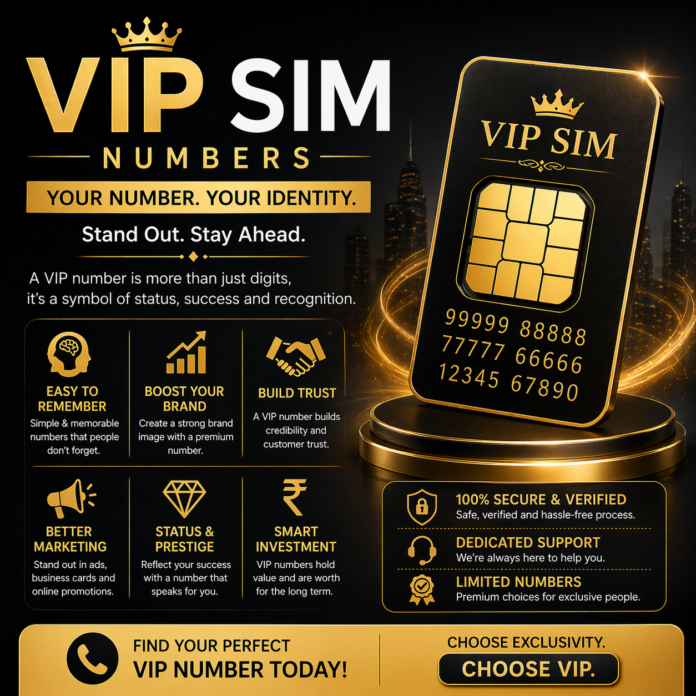 VIP Mobile Numbers in India